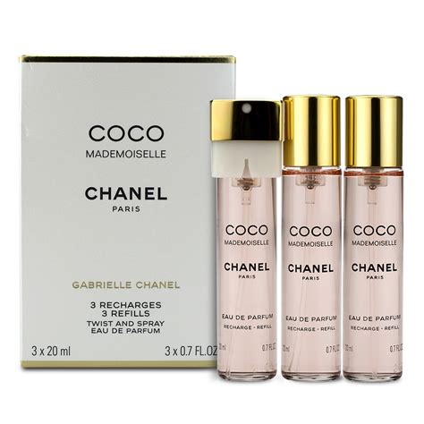 chanel coco mademoiselle nachfüllung eau de parfum twist and spray|Coco Chanel chemist warehouse.